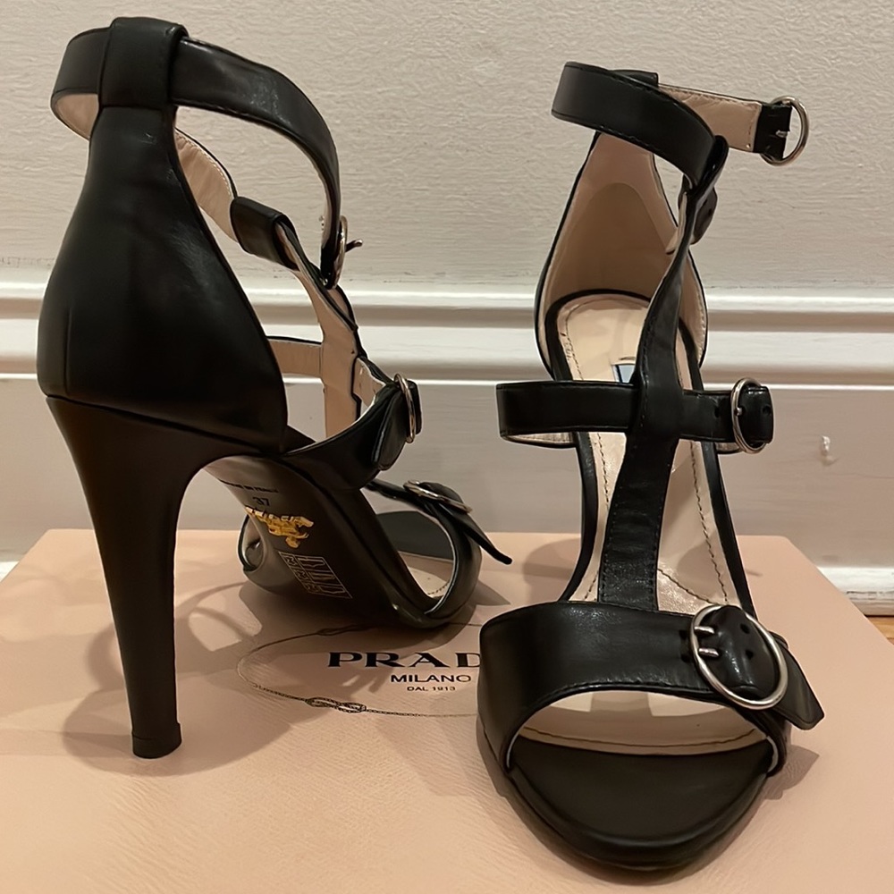 Prada Leather Heels
